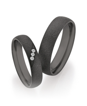 CR-Trauringe Black & Diamonds 14 / 30070 | 14 / 30080