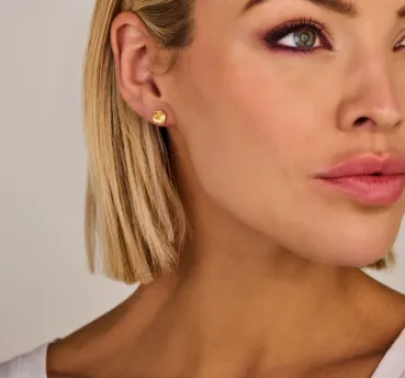 Preview: Bloom Ohrringe - Sterlingsilber rhodiniert