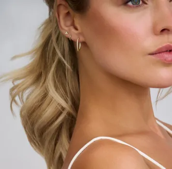 Preview: Passion Ohrringe small - Sterling Silber - Zirkonia