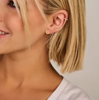 Preview: Peak Ohrringe - vergoldetes Sterlingsilber