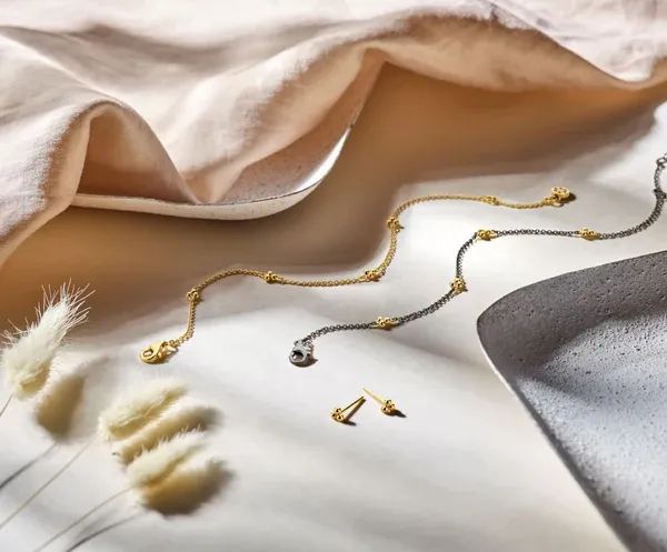 Shishi Armband - vergoldetes Sterlingsilber