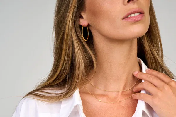 Obsession Halskette 70/80 cm - Silber vergoldet